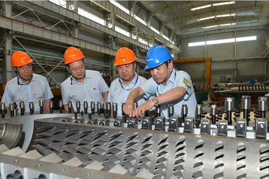 中国西电集团有限公司党委书记、董事长白忠泉一行来访db电竞