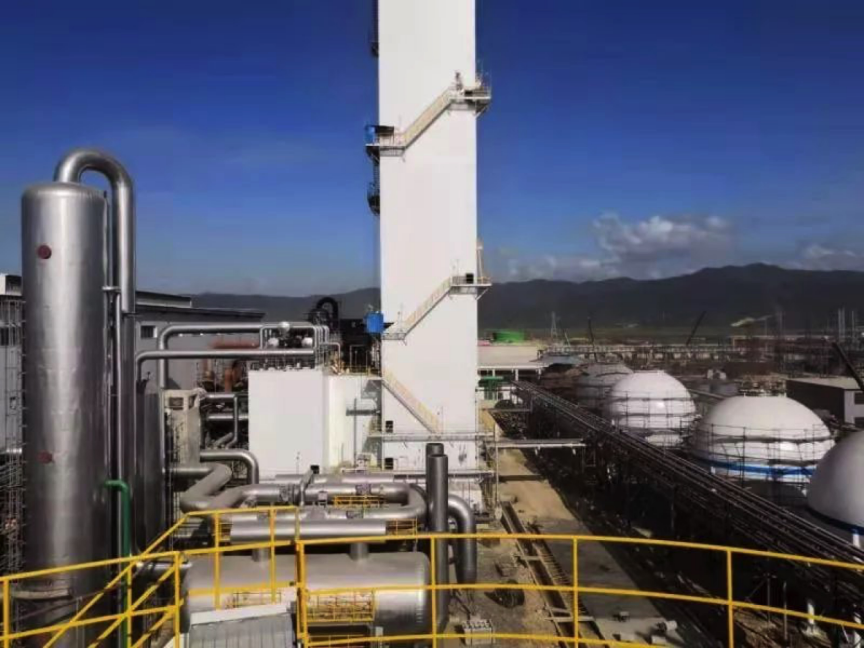 db电竞印尼总包工程项目空分机组一次试车成功
