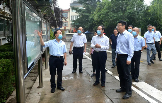西安市副市长贠笑冬一行深入db电竞临潼社区考察调研